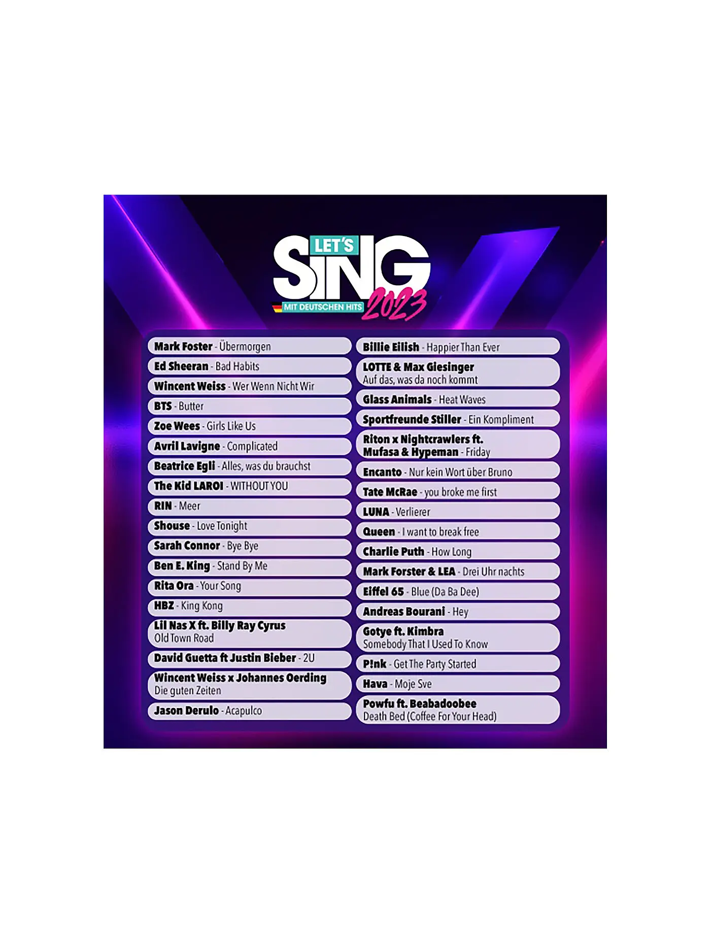 NINTENDO SWITCH | Let's Sing 2023 | 